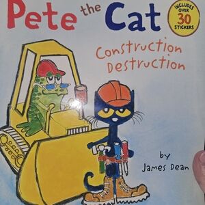 Pete the Cat Construction Destruction Book